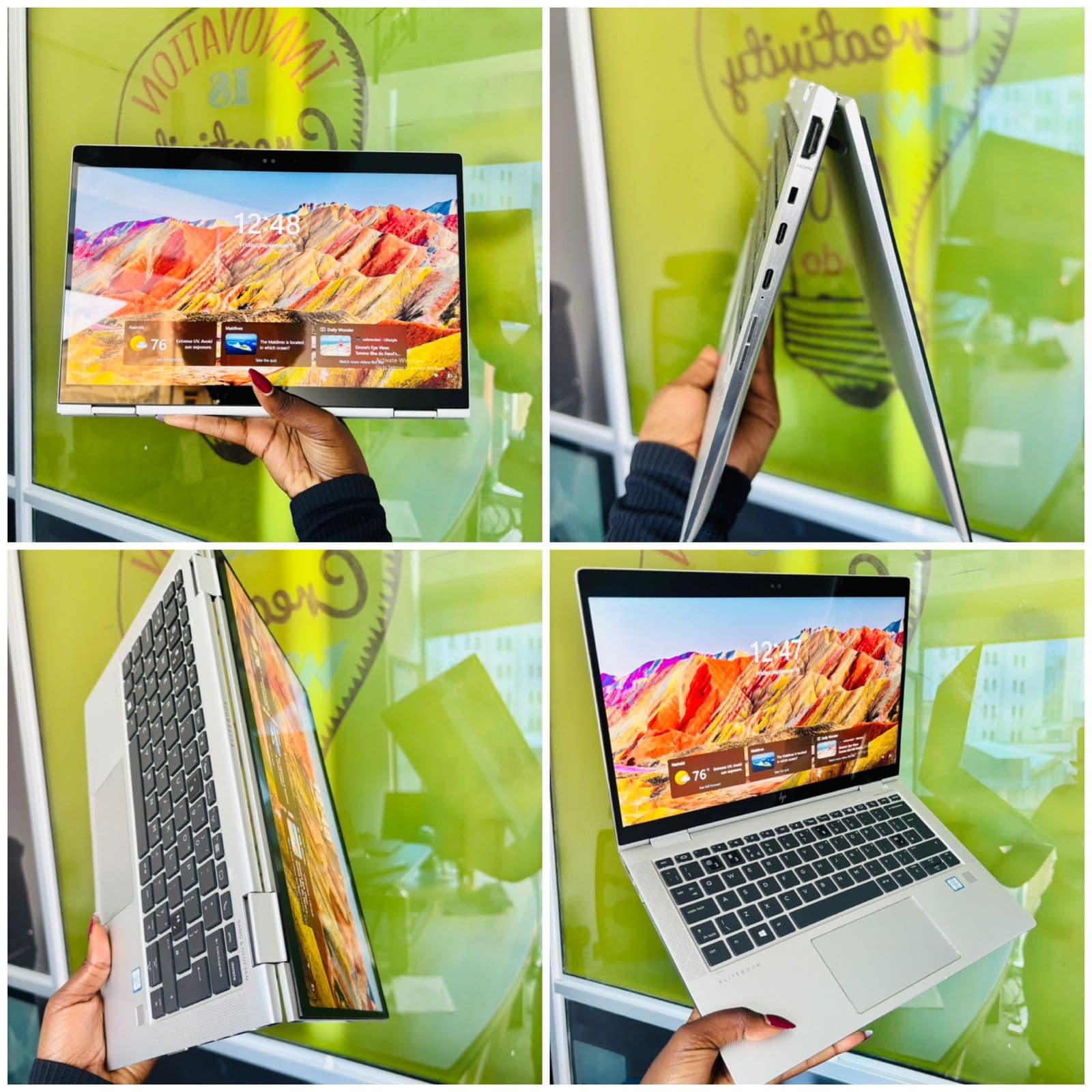 HP EliteBook 1030 G7 x360, i7 10th Gen, 16GB RAM, 512GB SSD, Touchscreen